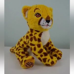 Little Brownie Cheetah Big Cat Plush Stuffed Animal Yellow Brown Spots Amaze 11"